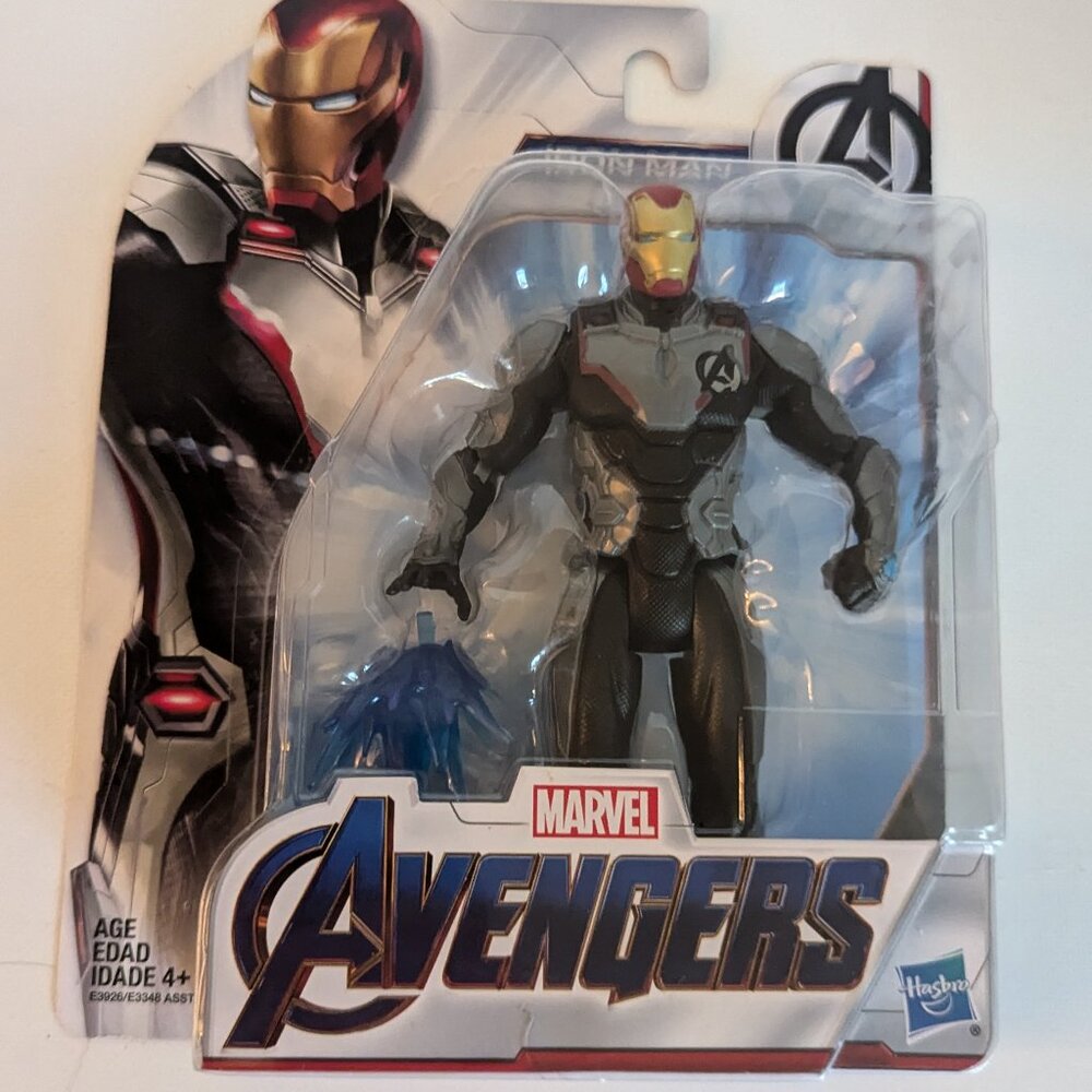 NWT Iron Man Action Figure Repulsor Blast Avengers Endgame Film Disney Xmas Gift